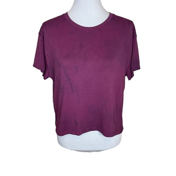 Lululemon Train To Be Short Sleeve Shirt Marvel/Black - Picture 1 of 10